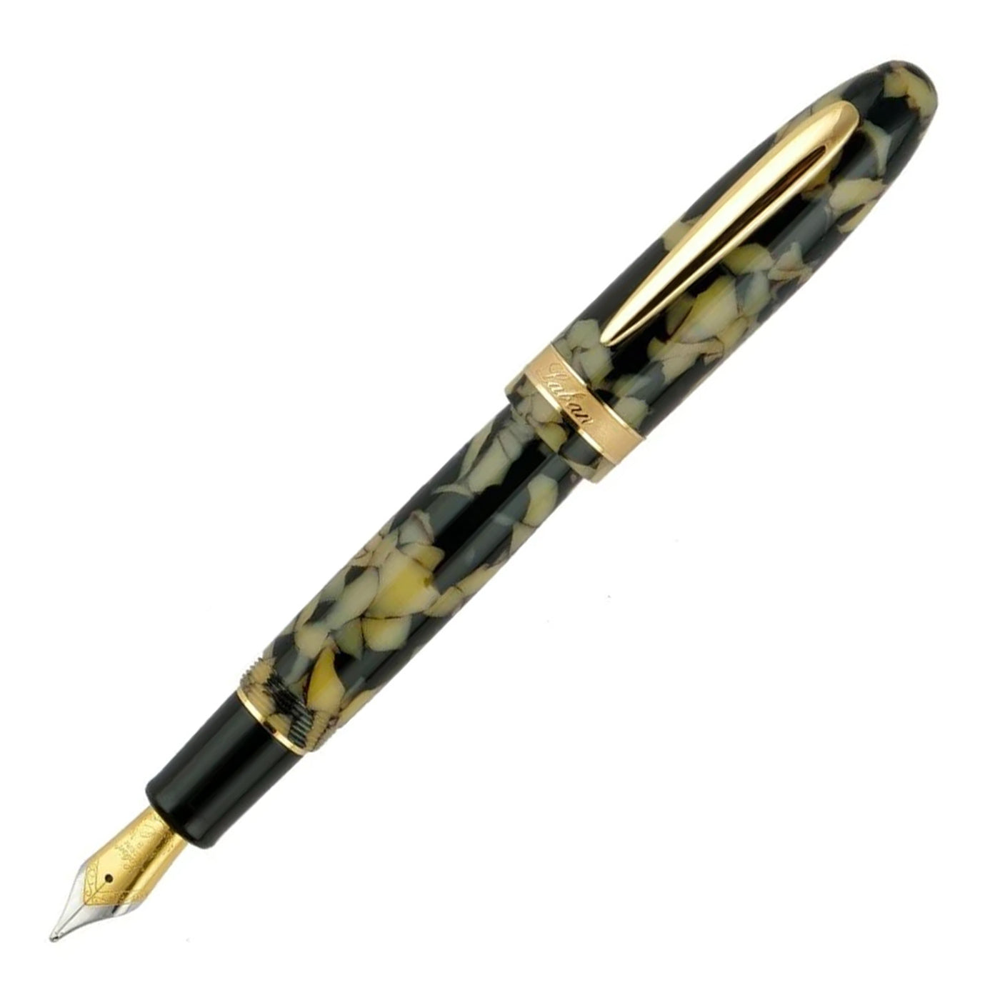 Laban Taroko Fountain Pen - Dark Forest GT 1