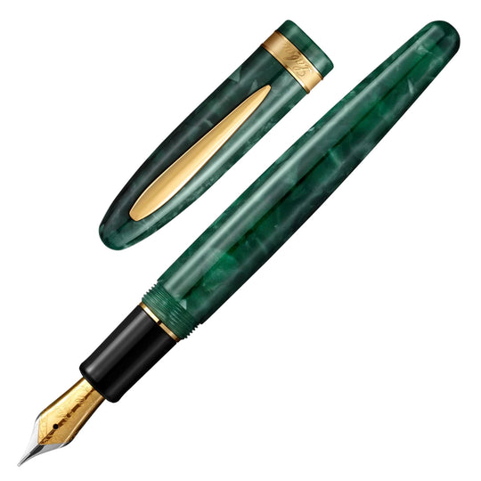 Laban Taroko Fountain Pen - Emerald Green GT