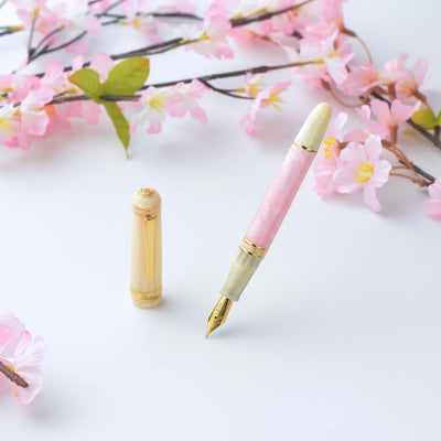 Laban 325 14K Gold Fountain Pen - Sakura 3