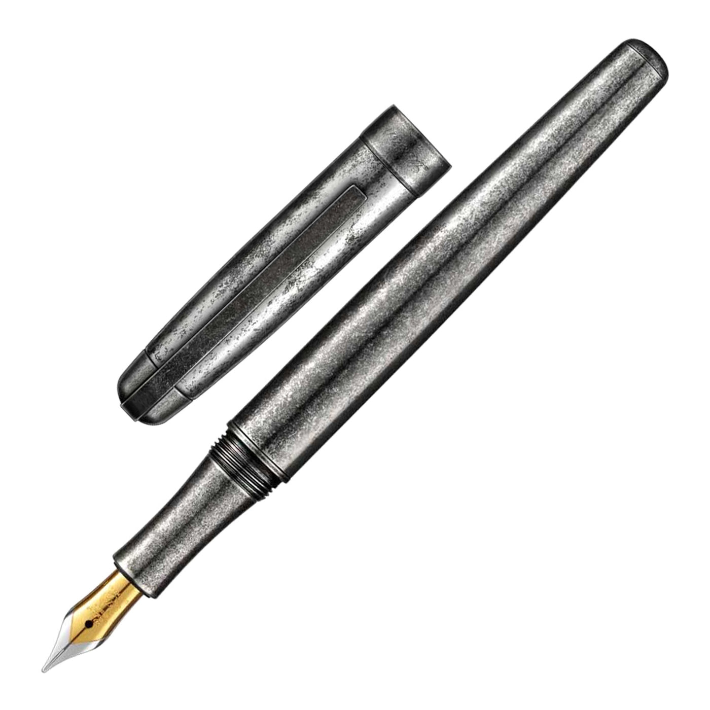 Laban Antique Fountain Pen - Gunmetal 1