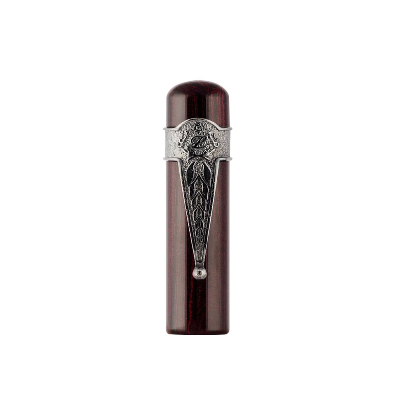 Laban Ebonite Fountain Pen - Burgundy CT 4