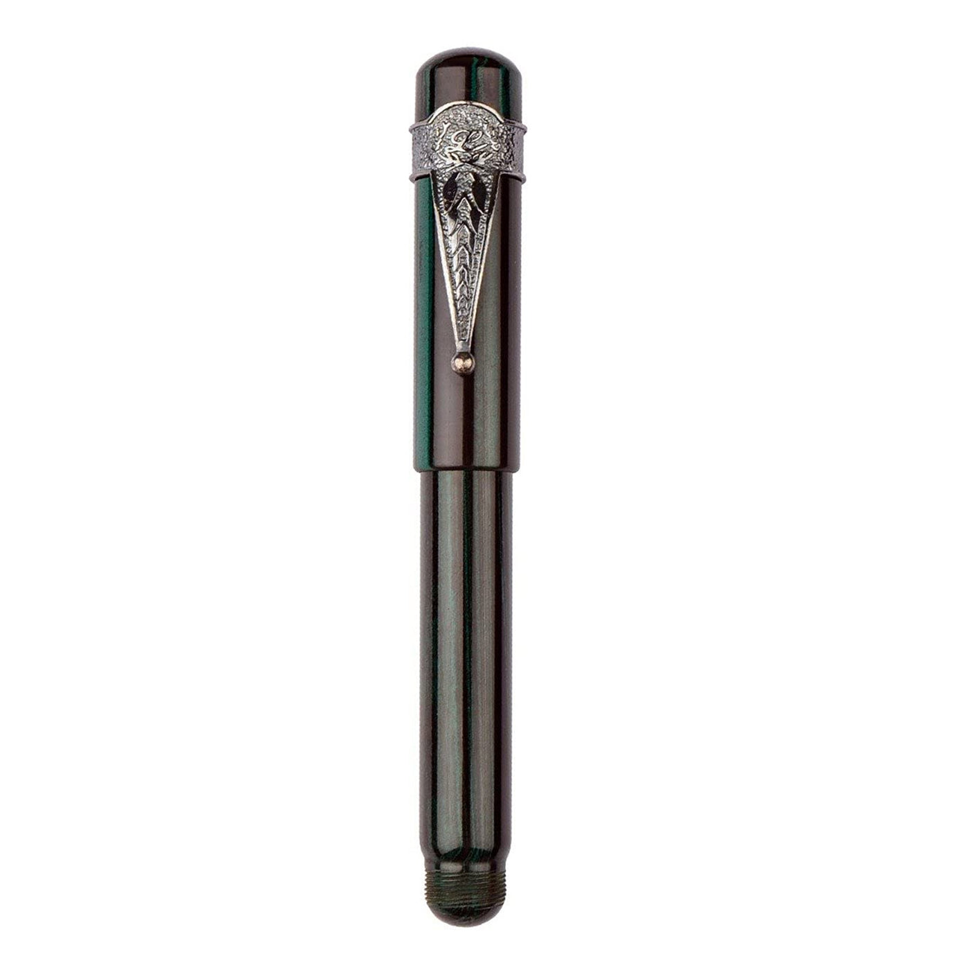 Laban Ebonite Fountain Pen - Green CT 4