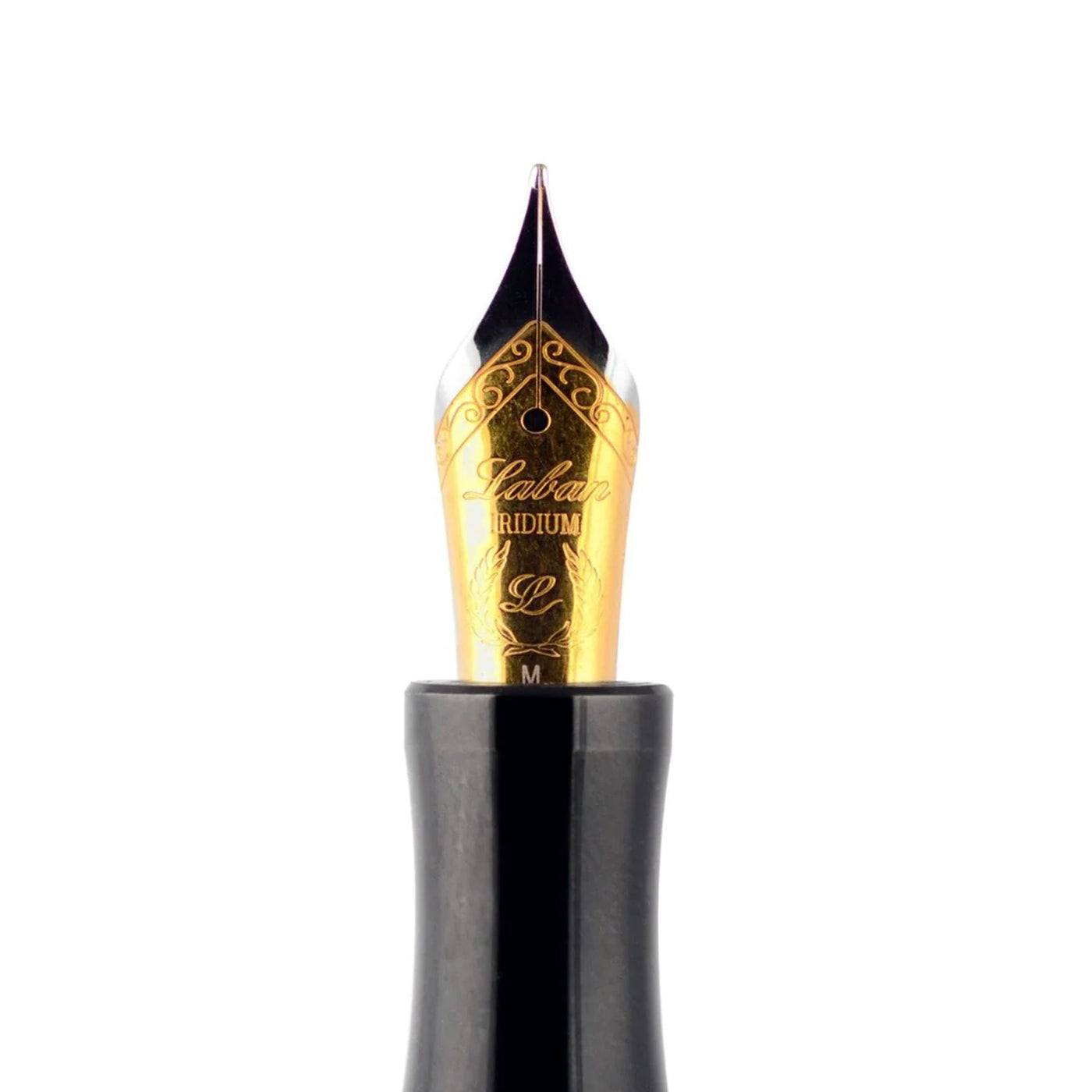 Laban Ebonite Fountain Pen - Yellow CT 3