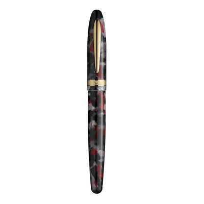 Laban Taroko Roller Ball Pen - Autumn Red GT 6