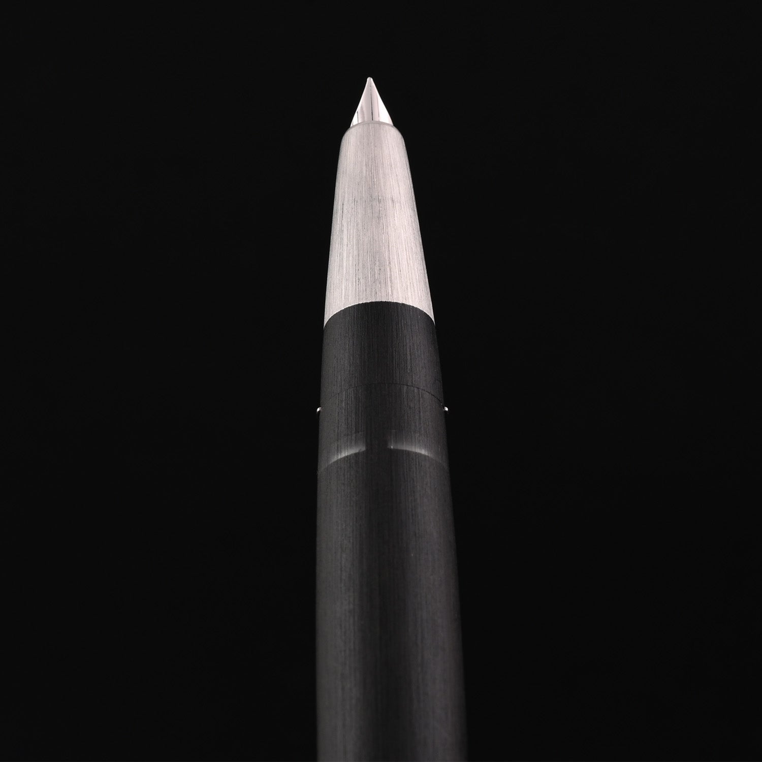 Lamy 2000 Stylo Plume Noir - Corps En Fibre De Verre Robuste, Plume Or 14K Plaqué Platine - Taille M