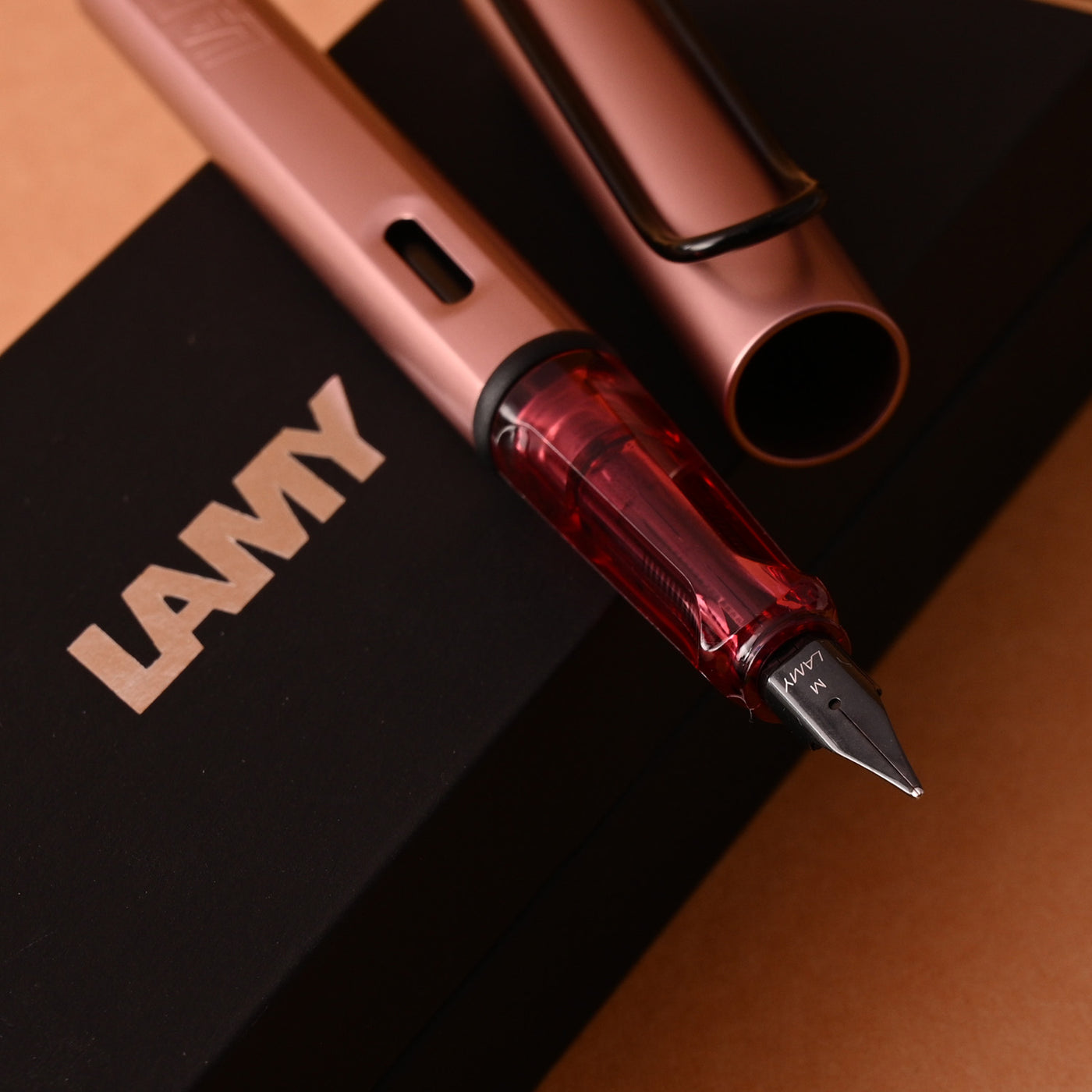 Lamy AL-Star Fountain Pen - Autumn Pink 8