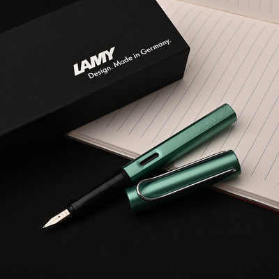 Lamy AL-Star Fountain Pen - Blue Green 6