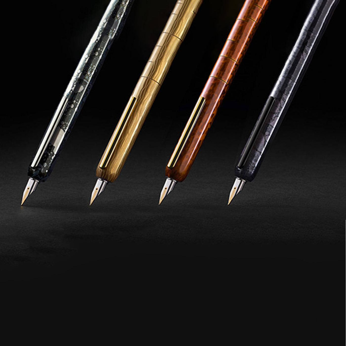 Lamy Dialog Urushi Limited Edition Fountain Pen - Ray Gold 5