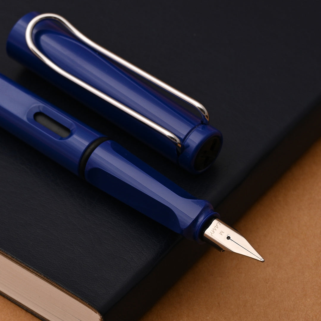 Lamy Safari Blue Gift Set with myPaperclip A5 Blue Notebook | Lamy