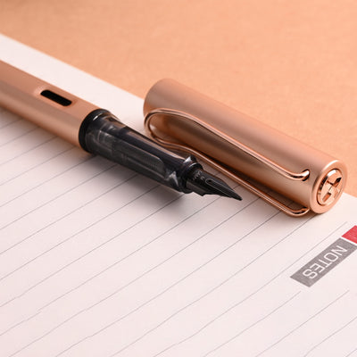 Lamy Lx Fountain Pen - Rosegold 8