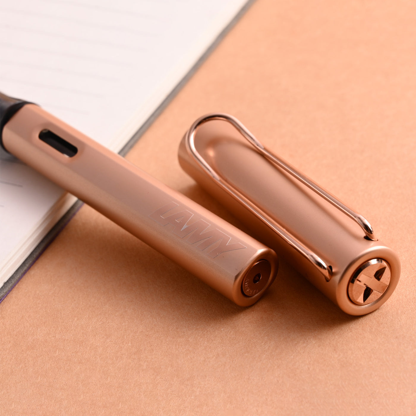 Lamy Lx Fountain Pen - Rosegold 9