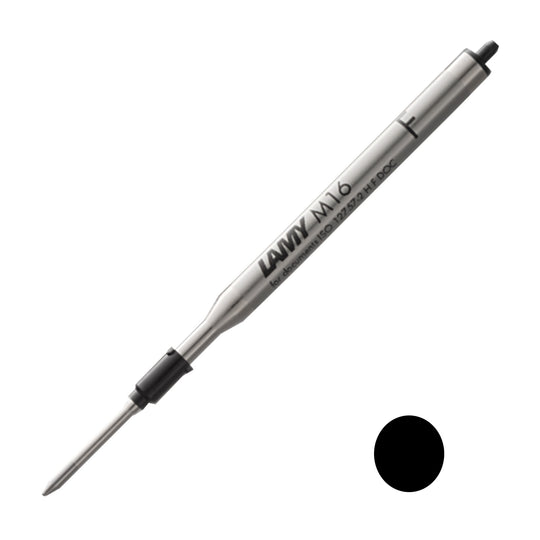 Lamy M16 Ball Pen Refill - Black - Fine
