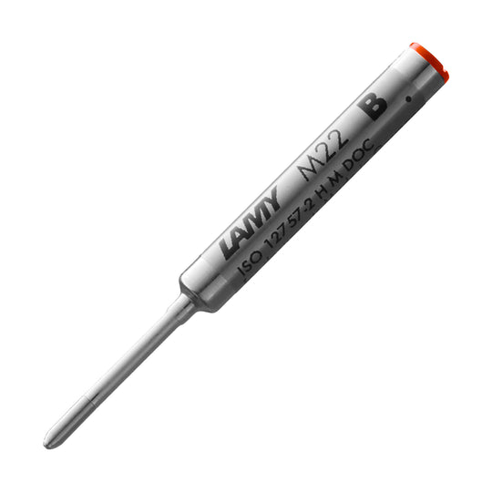 Lamy M22 Ball Pen Refill - Red - Broad