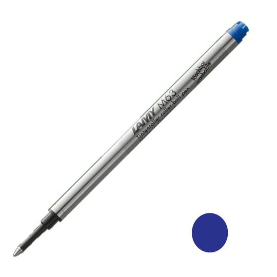 Lamy M63 Roller Ball Pen Refill - Blue - Broad
