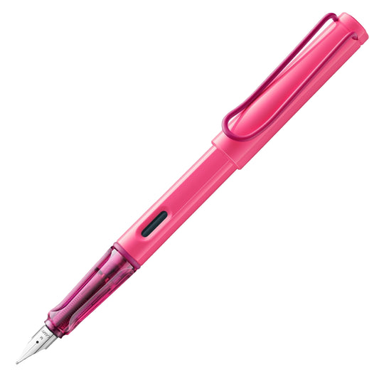 Lamy Safari Fountain Pen - Neon Pink