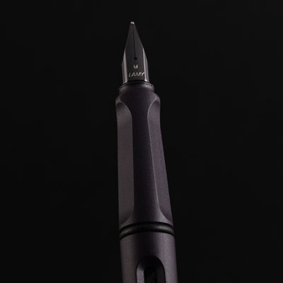 Lamy Safari Fountain Pen - Steel Black 11