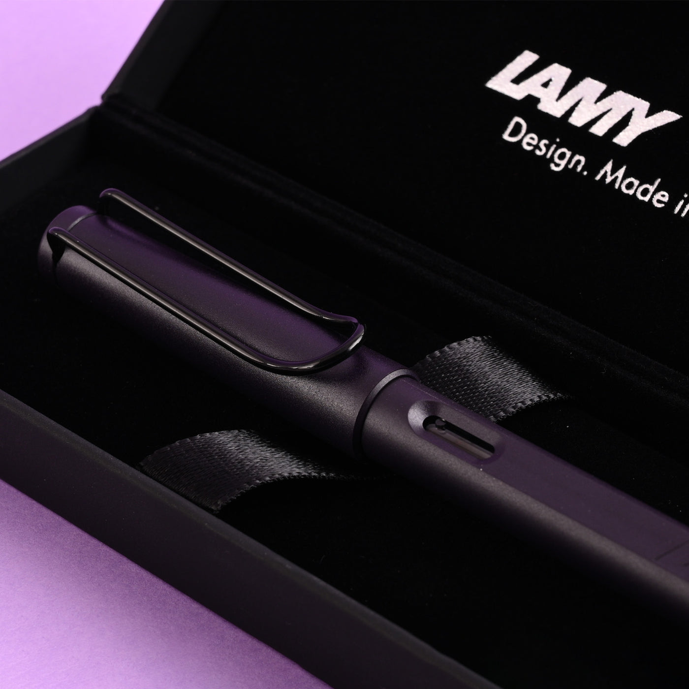 Lamy Safari Fountain Pen - Steel Black 13