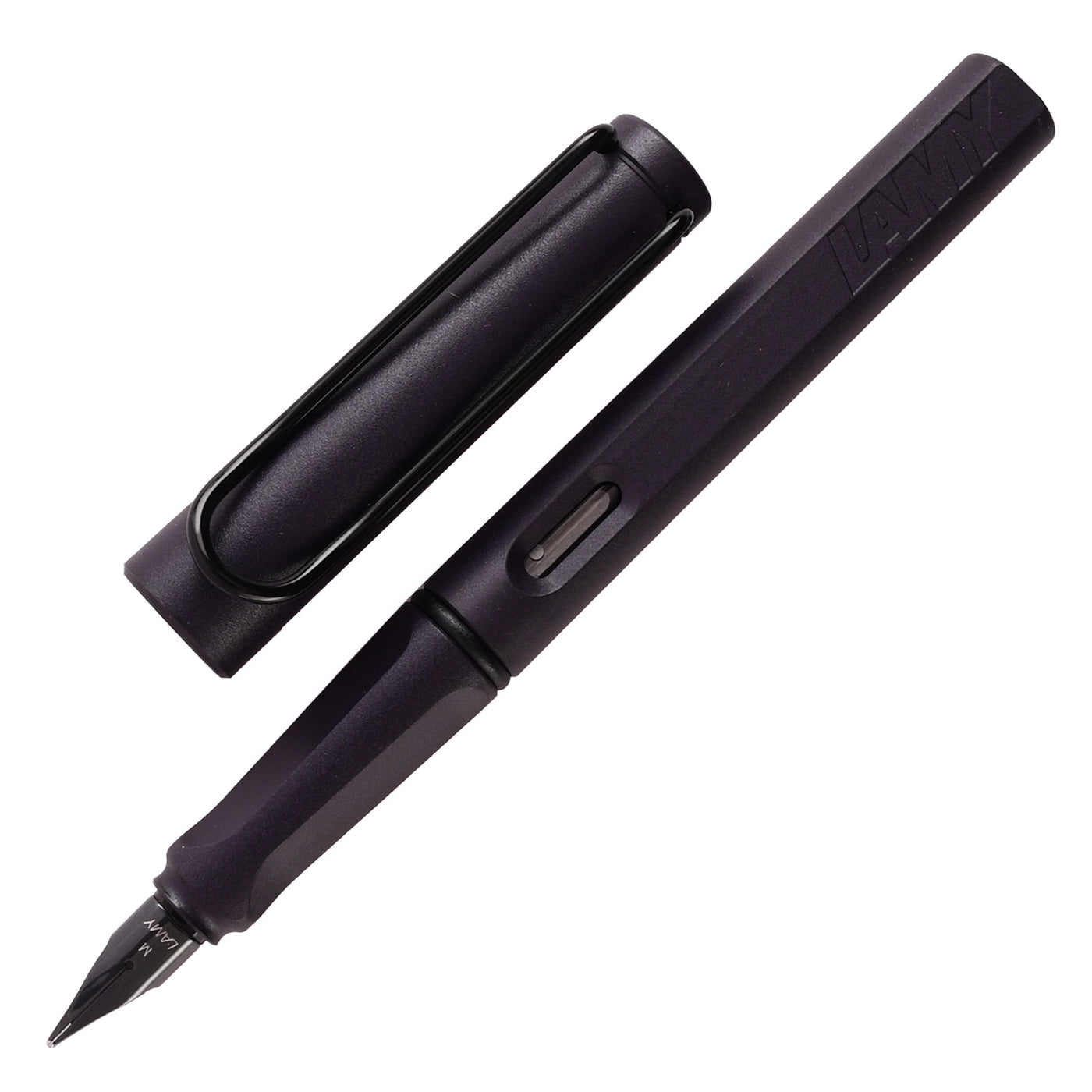 Lamy Safari Fountain Pen - Steel Black 1