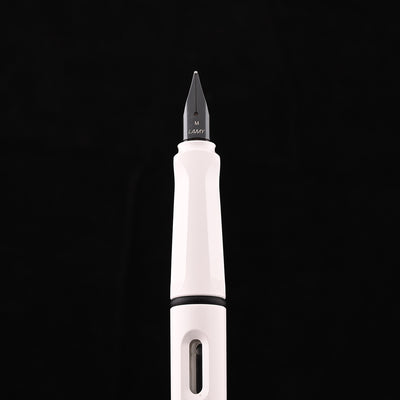 Lamy Safari Fountain Pen - White/Black (Special Edition) 12