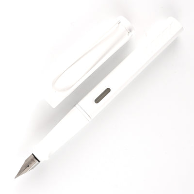 Lamy Safari Fountain Pen Multi Ring Set - All White (Special Edition) 2