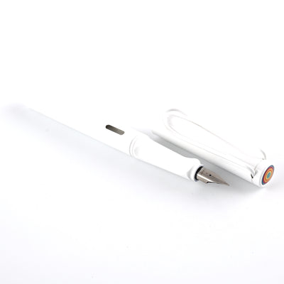 Lamy Safari Fountain Pen Multi Ring Set - All White (Special Edition) 3