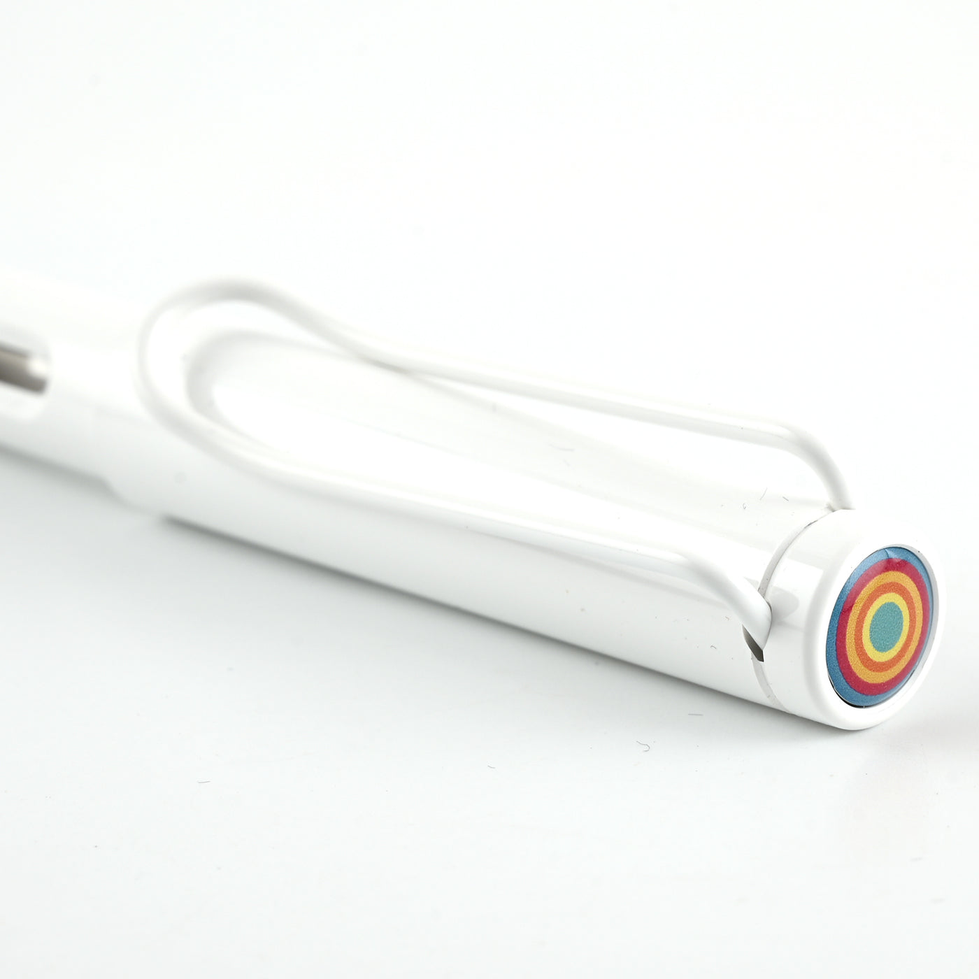 Lamy Safari Fountain Pen Multi Ring Set - All White (Special Edition)