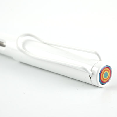 Lamy Safari Fountain Pen Multi Ring Set - All White (Special Edition)