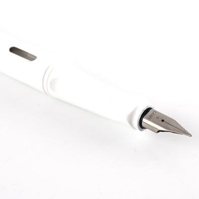 Lamy Safari Fountain Pen Multi Ring Set - All White (Special Edition) 5
