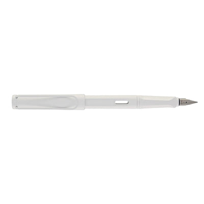 Lamy Safari Fountain Pen Multi Ring Set - All White (Special Edition)