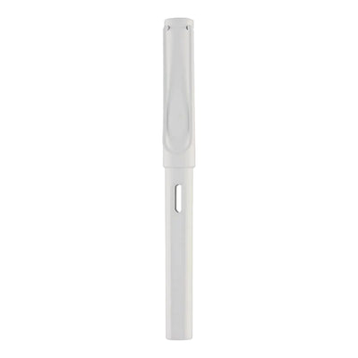 Lamy Safari Fountain Pen Multi Ring Set - All White (Special Edition)