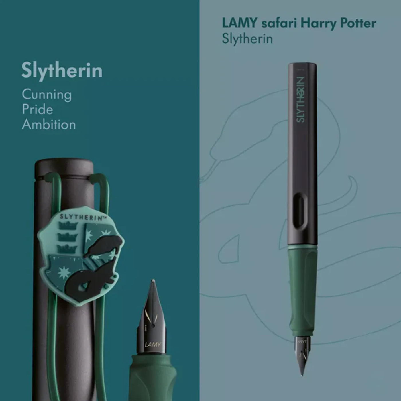 Lamy Safari Harry Potter Edition Fountain Pen - Set of 4