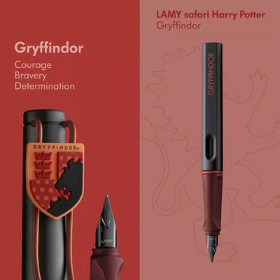 Lamy Safari Harry Potter Fountain Pen - Gryffindor (Special Edition)