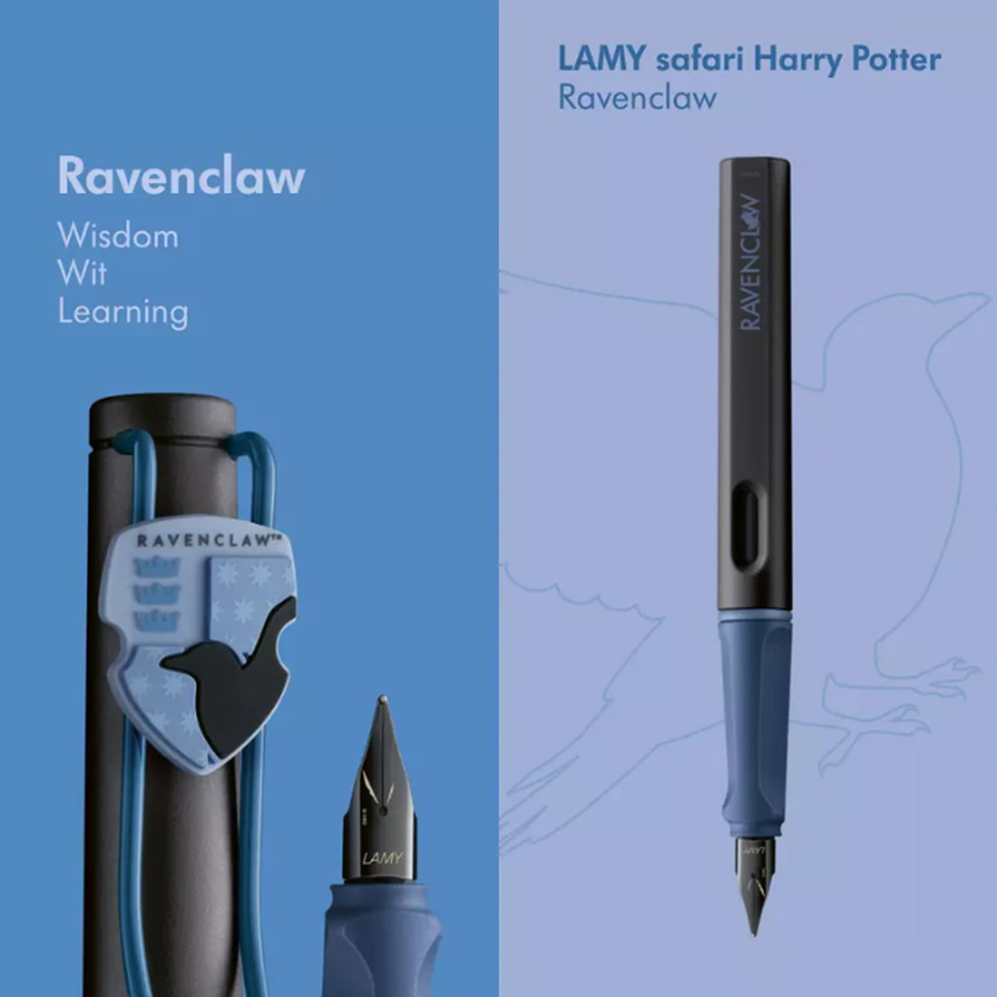 Lamy Safari Harry Potter Fountain Pen - Ravenclaw (Special Edition)