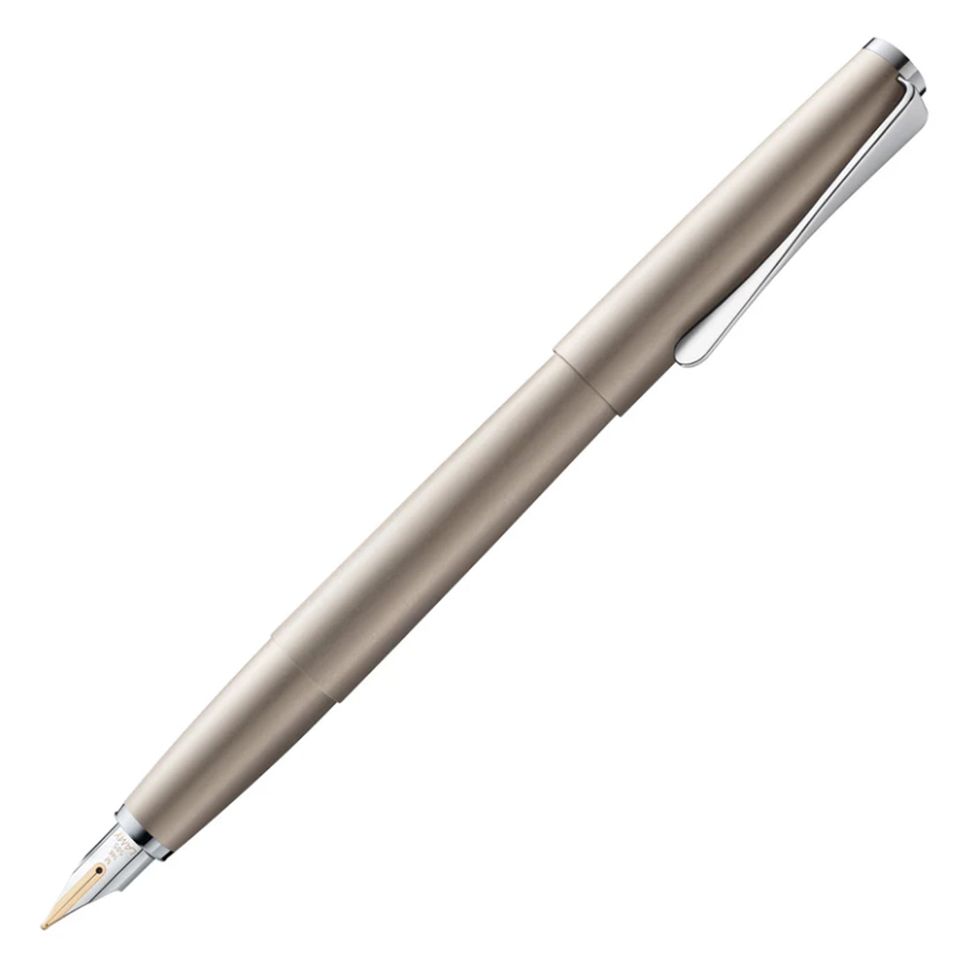 Lamy Studio 14K Gold Fountain Pen - Palladium PT
