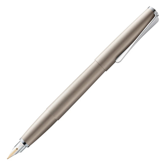 Lamy Studio 14K Gold Fountain Pen - Palladium PT