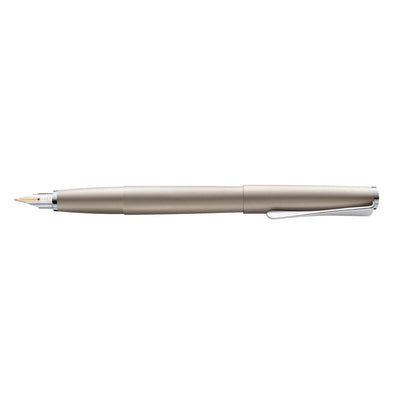 Lamy Studio 14K Gold Fountain Pen - Palladium PT