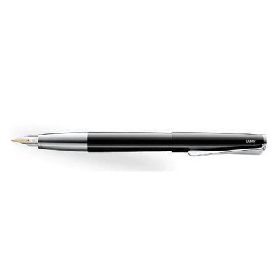 Lamy Studio 14K Gold Fountain Pen - Pianoblack CT 12