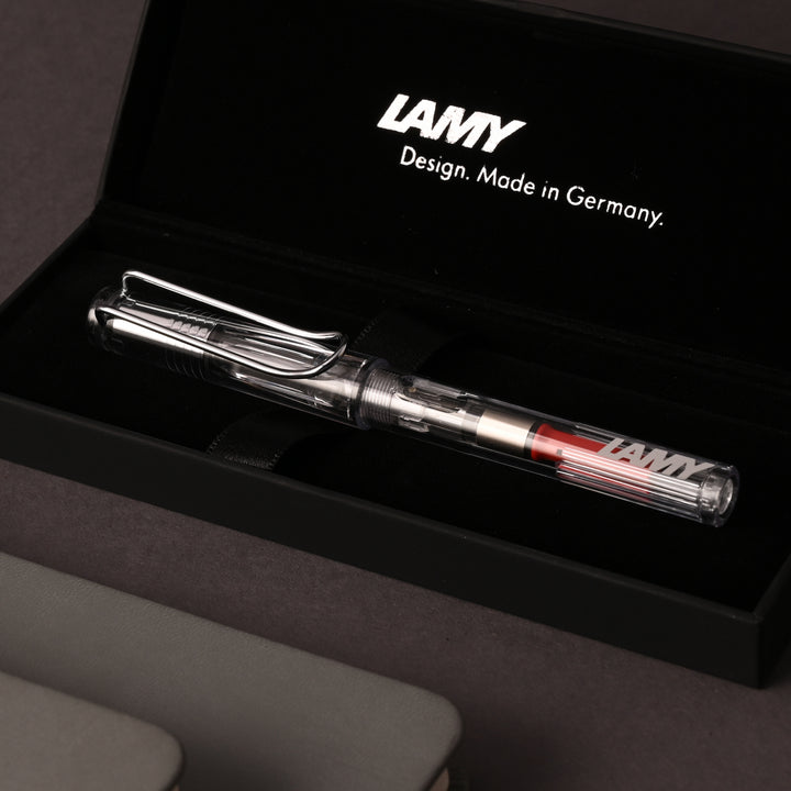 Lamy Vista Transparent Fountain Pen | Buy Online | Lamy – Makoba
