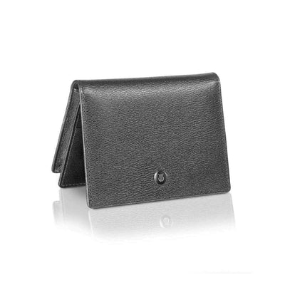 Lapis Bard Belgravia 6cc Credit Card Holder - Black