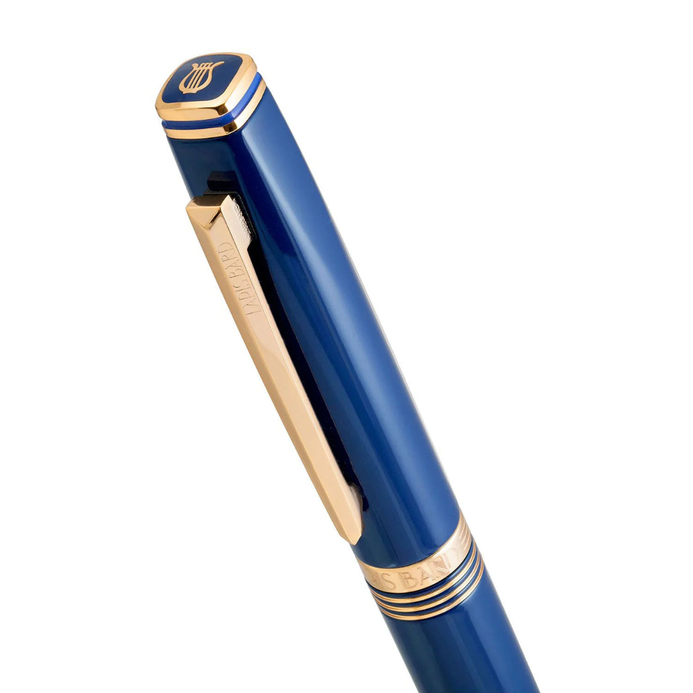 Lapis Bard Gift Set - Contemporary Blue Ball Pen with Ducorium Blue Wallet 4