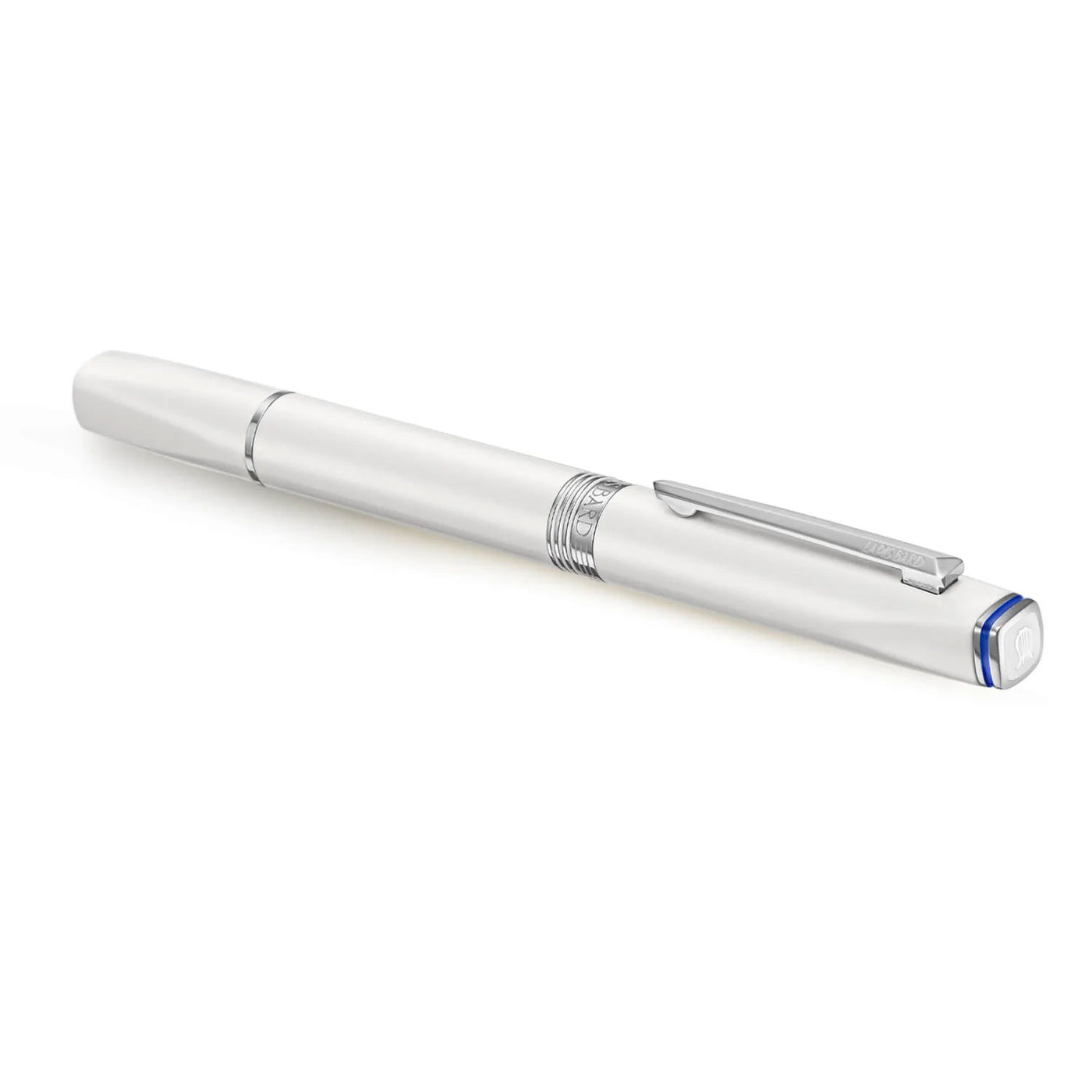 Lapis Bard Contemporary Roller Ball Pen Pearl White 5