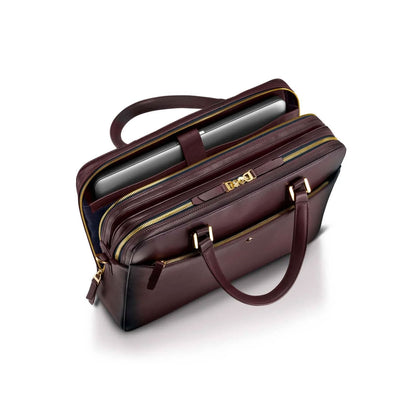 Lapis Bard Ducorium Chester Laptop Business Bag Bordeaux - 14" Slim 2