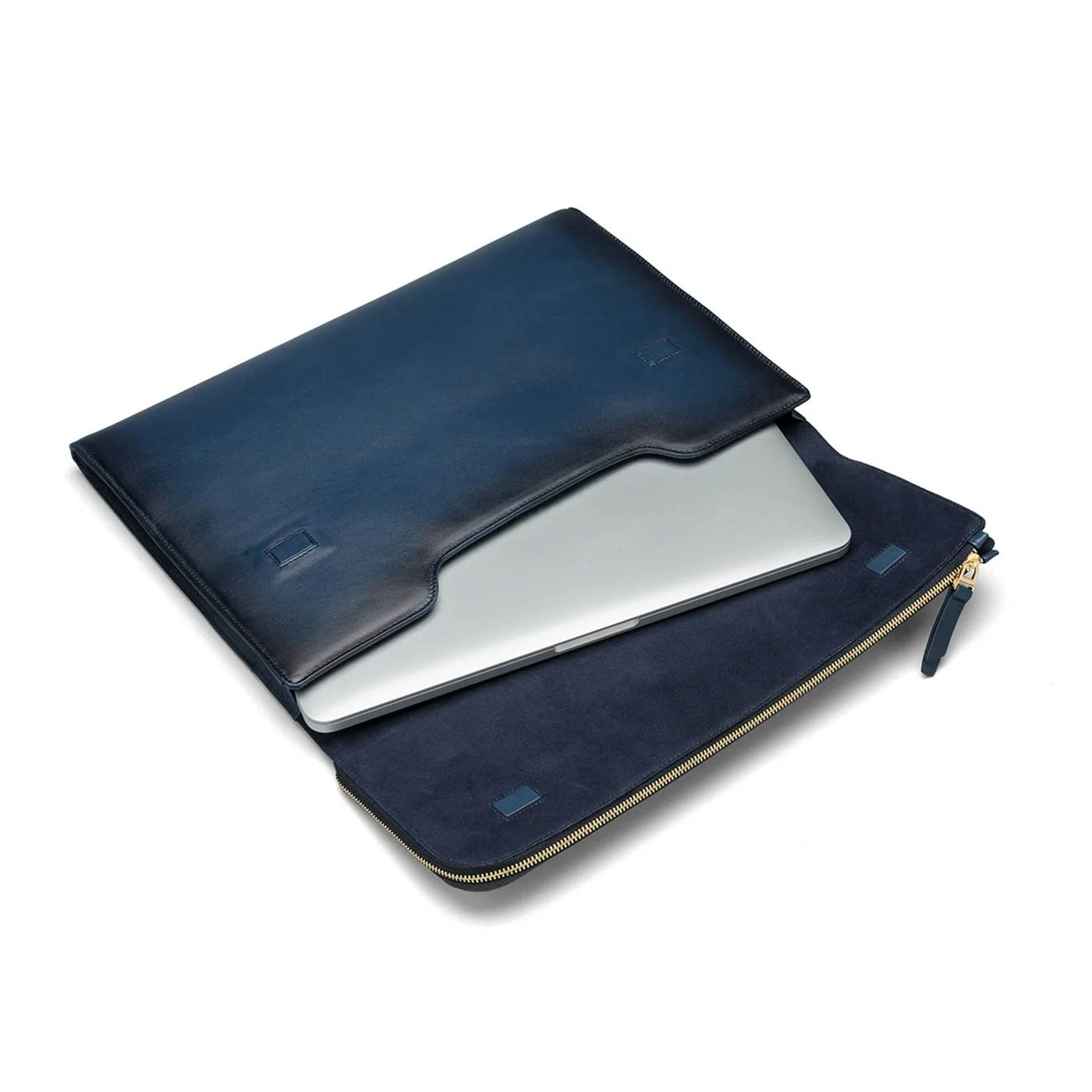 Lapis Bard Ducorium Bexley 13inch Laptop Sleeve With Shoulder Strap - Blue 2