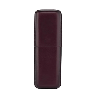 Lapis Bard Ducorium Moulded 2 Pen Case - Bordeaux 4