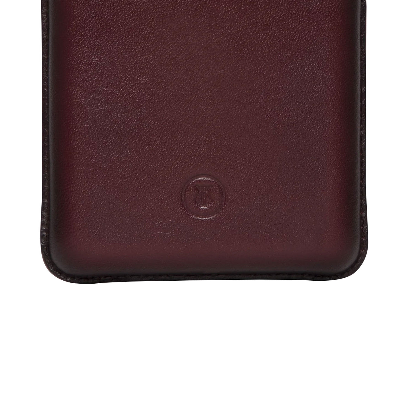 Lapis Bard Ducorium Moulded Card Case - Bordeaux