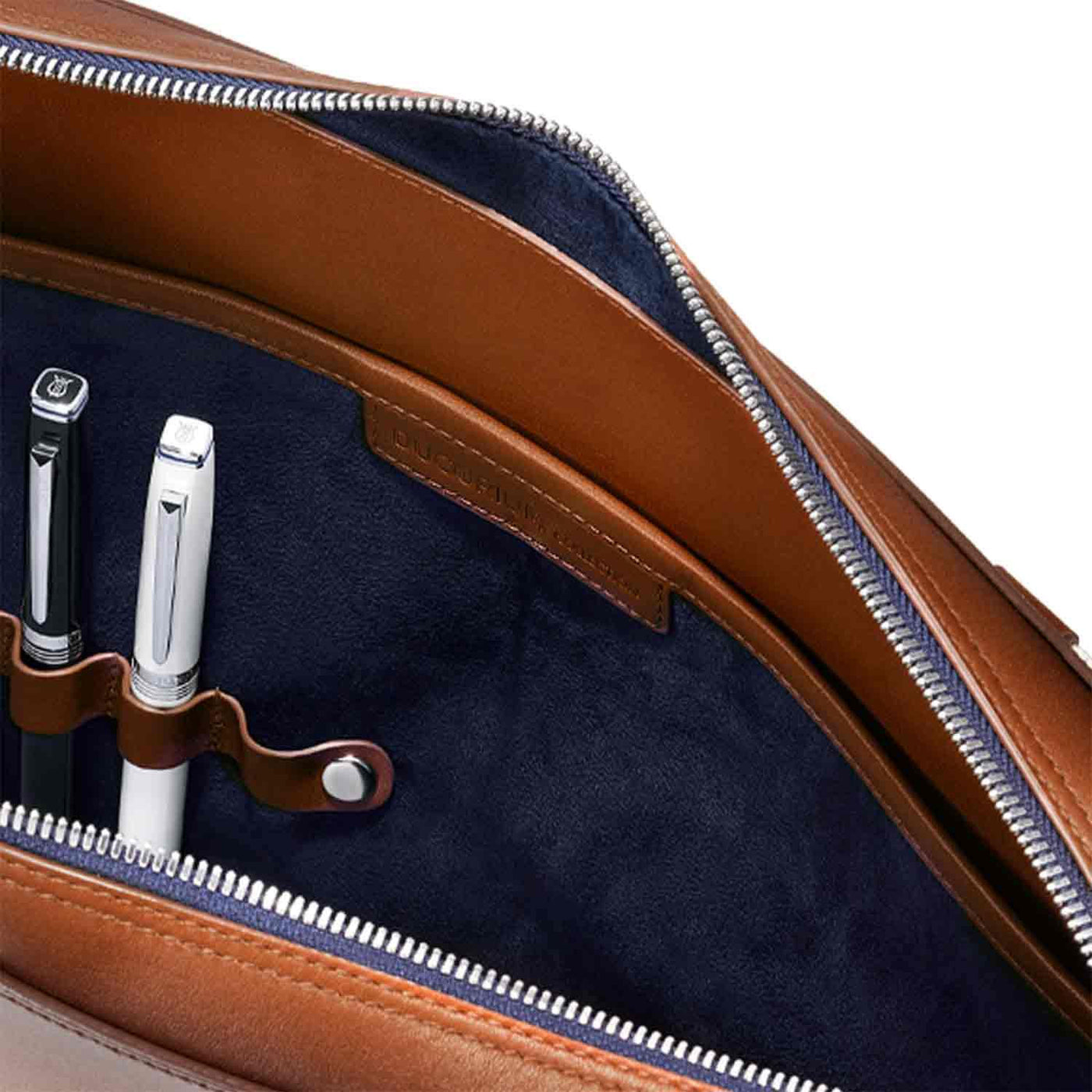 Lapis Bard Ducorium Spencer Laptop Business Bag Cognac - 14" Slim 4