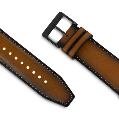 Lapis Bard Leather Apple Watch Strap Brown 3