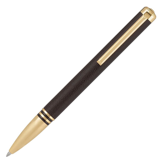 Lapis Bard Torque Artis Leather Ball Pen - Brown