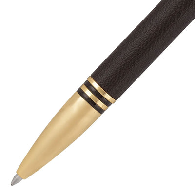 Lapis Bard Torque Artis Leather Ball Pen - Brown 2