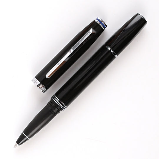 Lapis Bard Contemporary Roller Ball Pen - Black CT